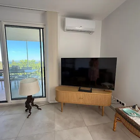 Elegant T2 Avec Terrasse A Sete, Parking Securise - Fr-1-338-627 Apartament