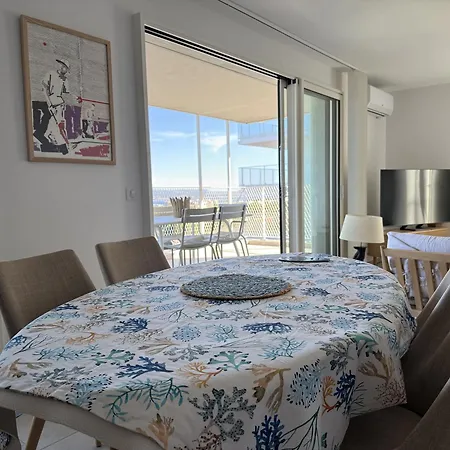 Elegant T2 Avec Terrasse A Sete, Parking Securise - Fr-1-338-627 Apartament *